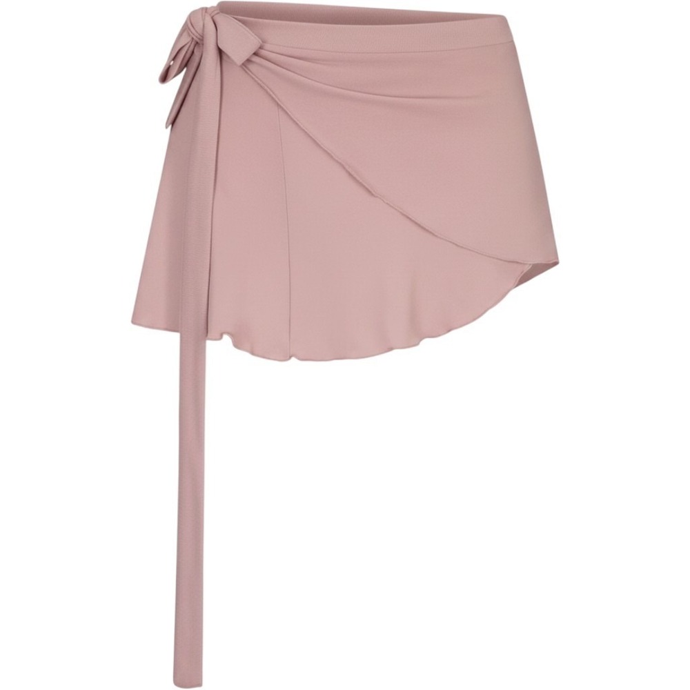 Skims Stretch Knit Wrap Skirt Himalayan Pink SKIRT-SKT-10091W Medium